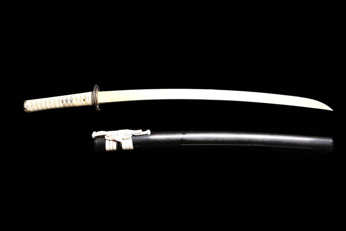 Japanese  Antique  Katana Kamei Syohei Koshirae Sirasaya 28.07 in5
