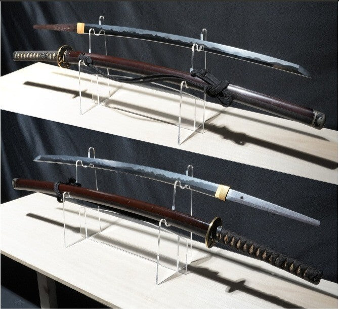 Japanese Sword "Yamato no kami Yoshimichi" Tachi Wakizashi Koshirae 27.4 Katana6