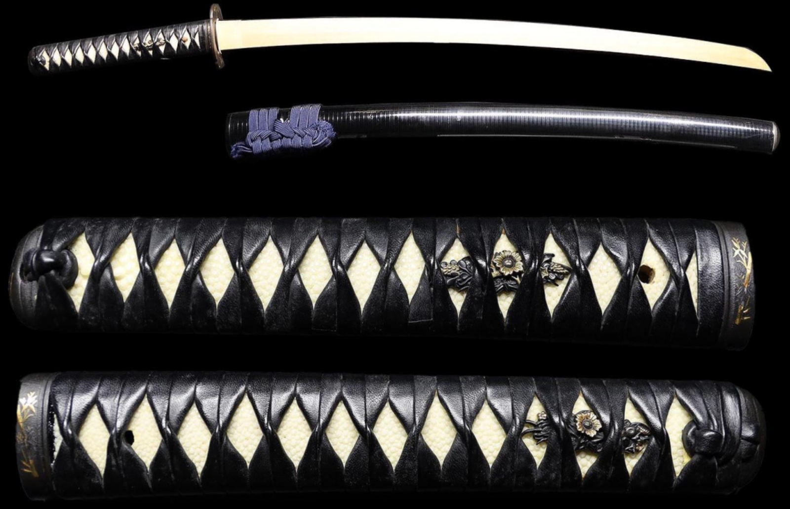 Japanese Sword Kanekuni of Mino Province Katana Koshirae Shirasaya20