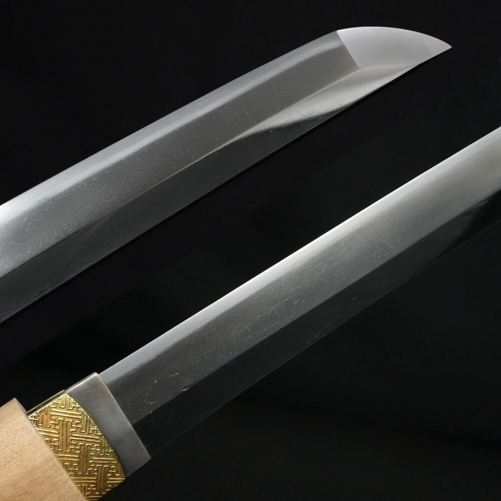 Japanese Sword "Sesshū-jū Fujiwara Tadayuki" Wakizashi Shirasaya 20.23 in NBTHK9