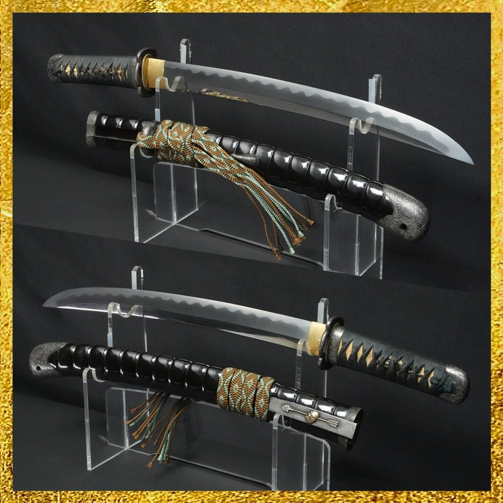 Japanese Sword Antique Wakizashi Koshirae Mumei Unsigned 13.62 in From Japan1