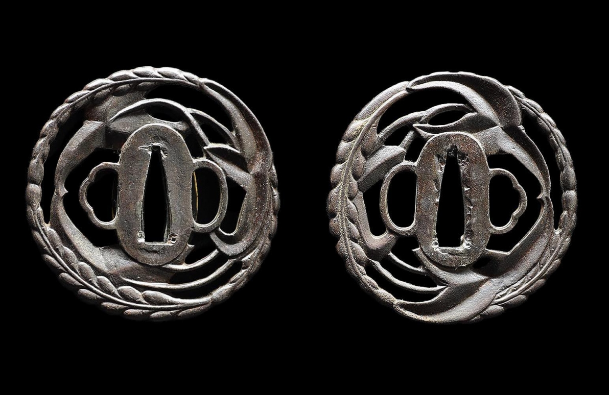 Japanese Sword Katana "Hōki no Kuni Jū Nobuhide" 28.11 in Koshirae From japan15
