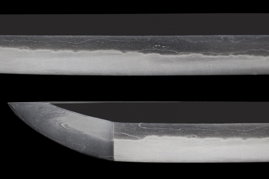 Japanese Antique Katana "Echizen no kami Sukehiro" Shirasaya 29.64 in From Japan4