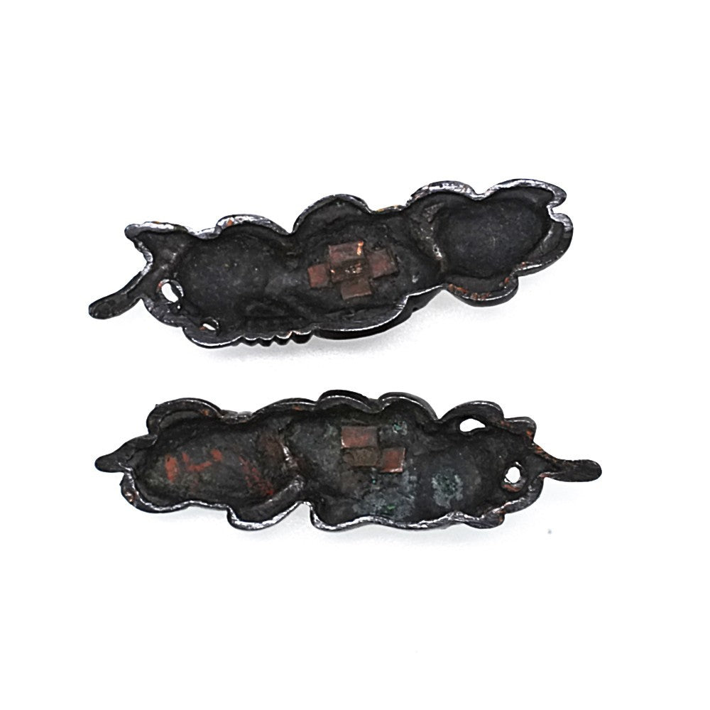Menuki Japanese Accessory "Seaweed" 1.79 in3