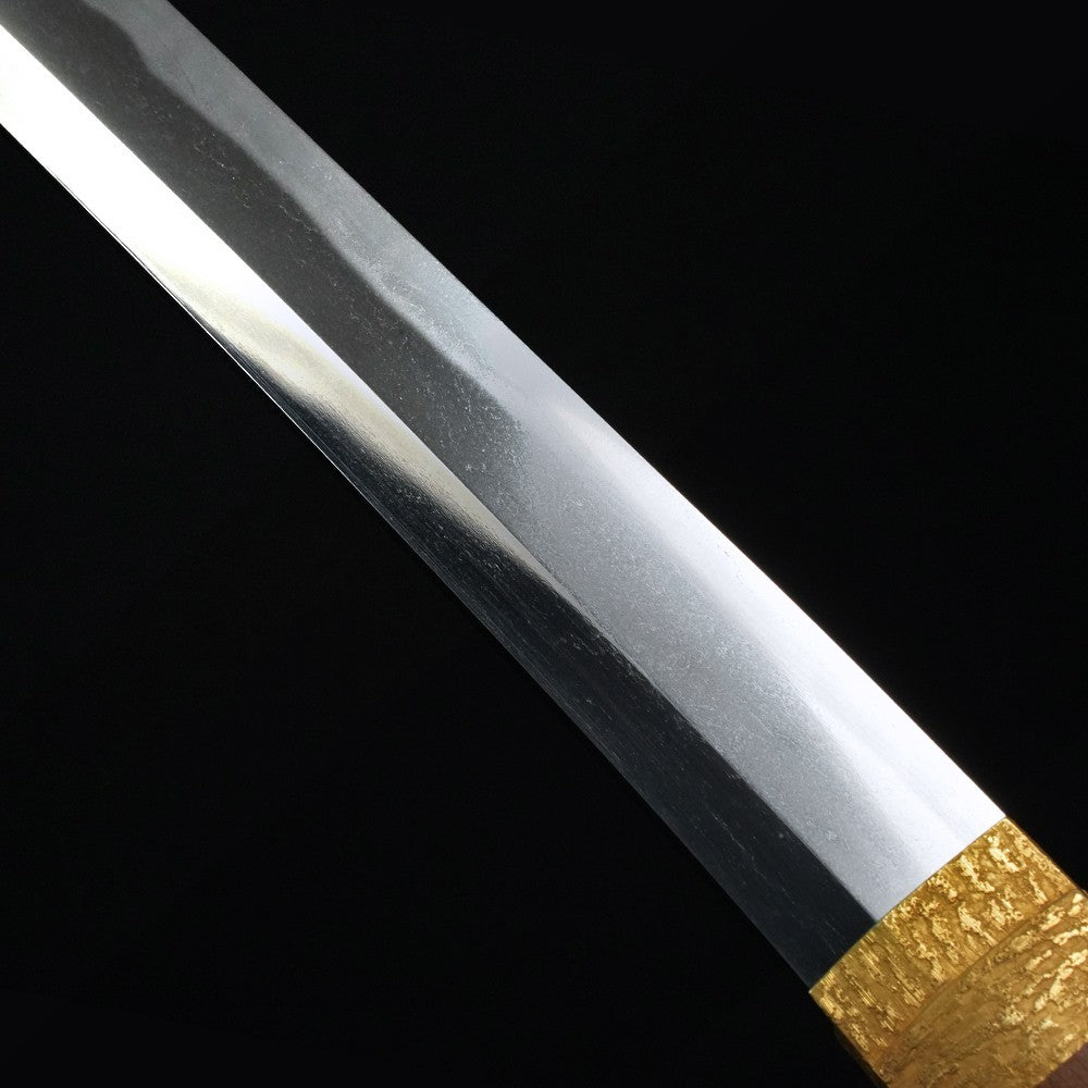 Japanese Sword Katana Shirasaya Fujiwara Nagamichi 25.19 in From Japan NBTHK7