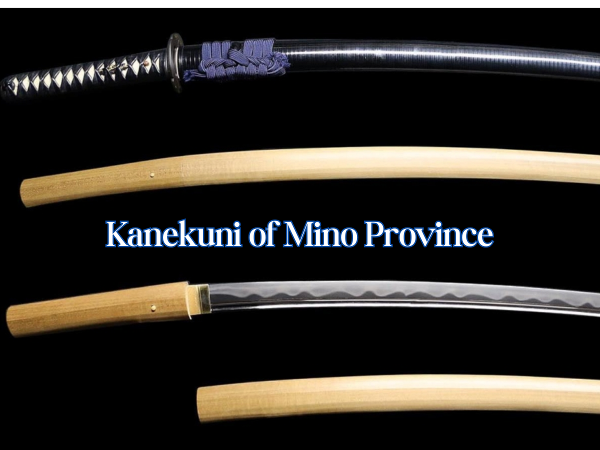 Japanese Sword Kanekuni of Mino Province Katana Koshirae Shirasaya0