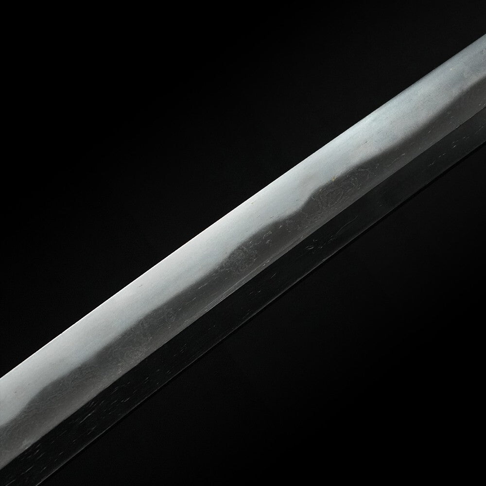 Japanese Sword Antique Unsigned (Omiya Morikage) Katana Shirasaya 27.63 in6