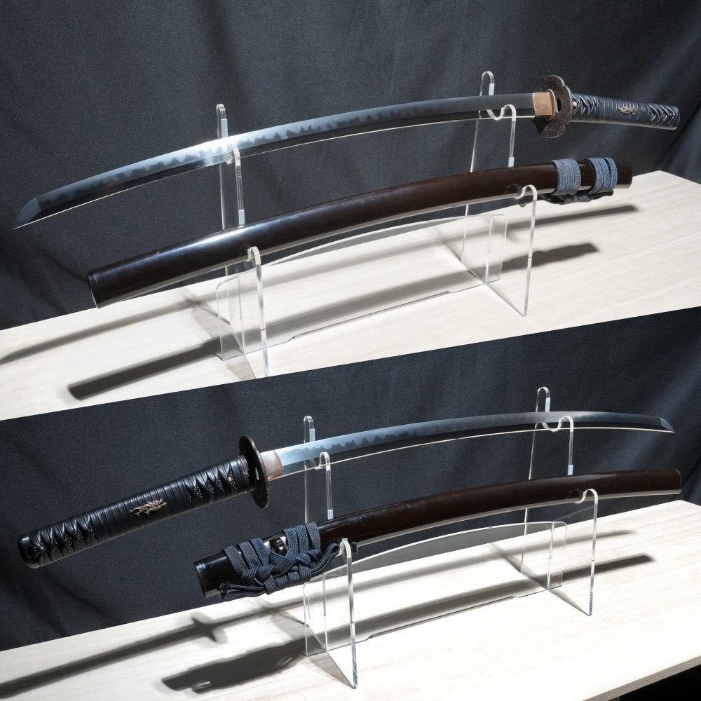 Japanese Sword Katana Koshirae Inshū-jū Fujiwara no Kanesaki 24.56 in NBTHK4