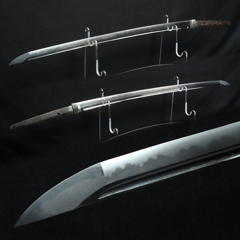 Japanese Sword Katana Sirasaya Bichū Yamadajū Satō Ichigen Yasusada 28.3in NBTHK3