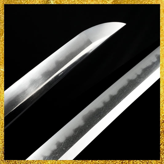 Japanese  Katana Sword Shirasaya "Sakuyobakkashi Tda Masatoshi" NBTHK 28.74 in0