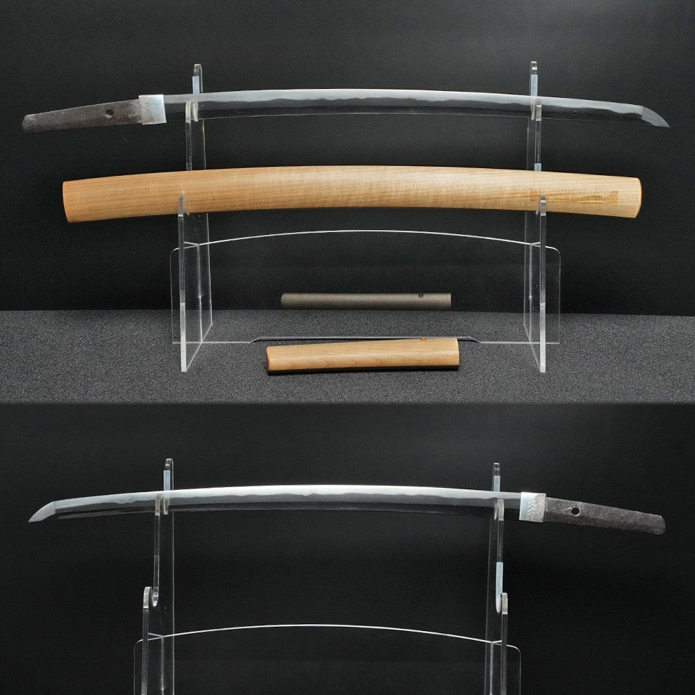 Japanese Samurai Sword Antique  Wakizashi Mumei  20.23 in1