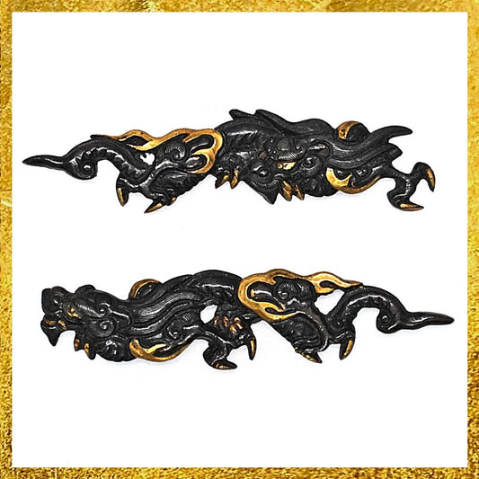 Menuki Japanese Accessory "Dragon"0