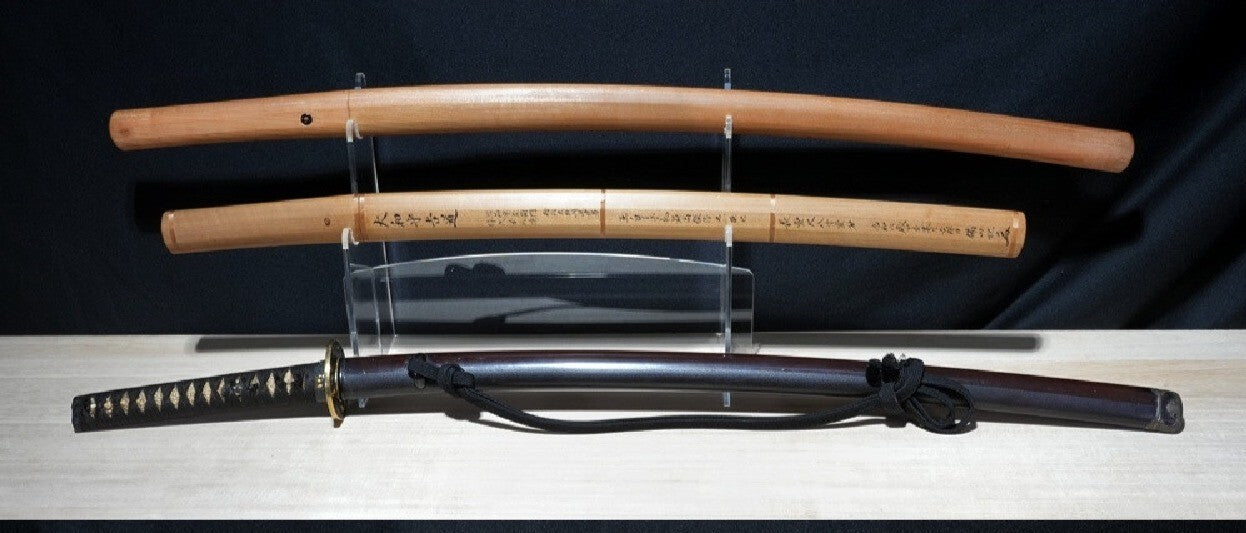 Japanese Sword "Yamato no kami Yoshimichi" Tachi Wakizashi Koshirae 27.4 Katana1