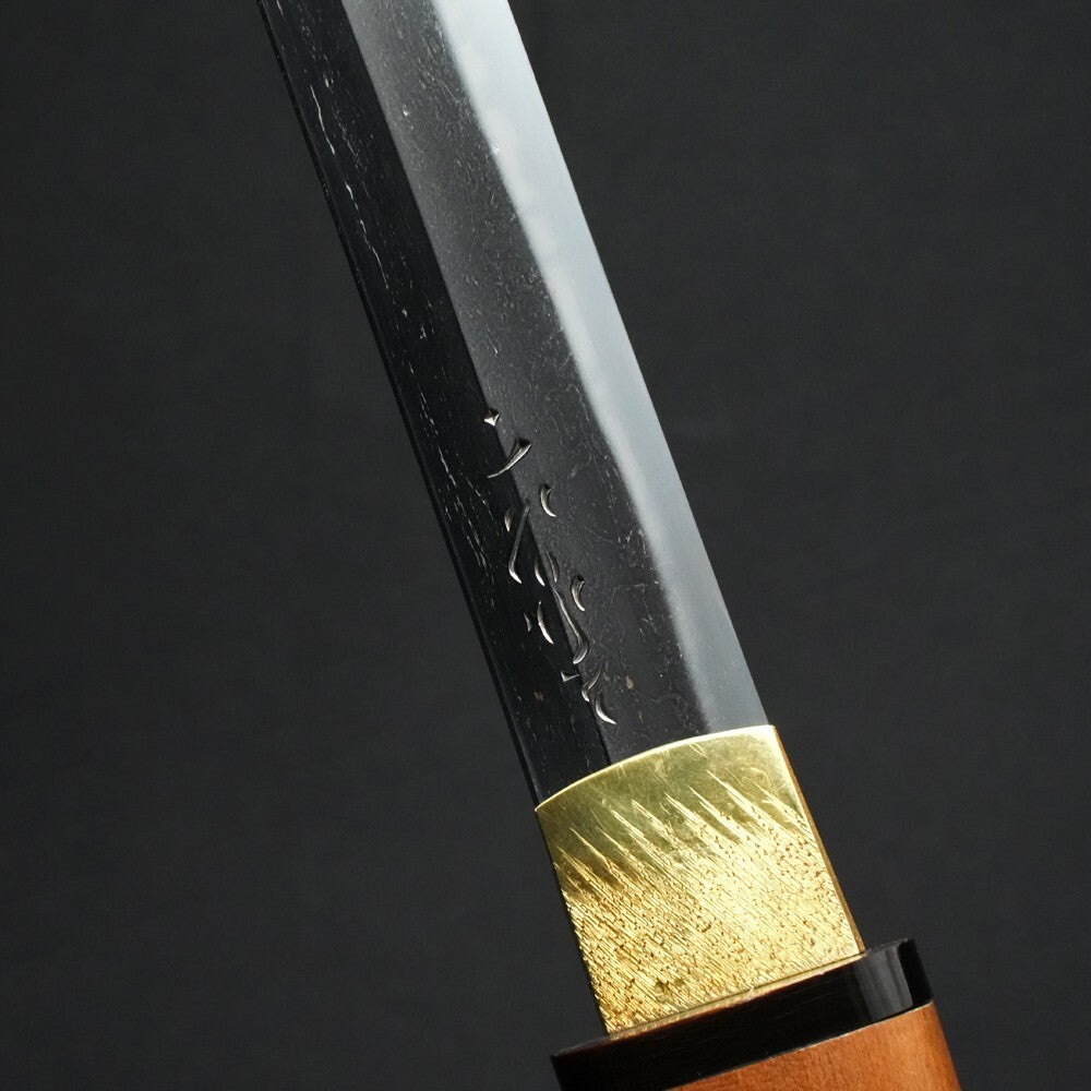 Japanese Sword Antique Unsigned (Omiya Morikage) Katana Shirasaya 27.63 in8