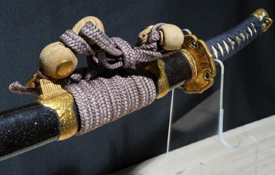 Important Japanese Sword (attributed to Sanenaga) Tachi Koshirae 25.43in NBTHK10