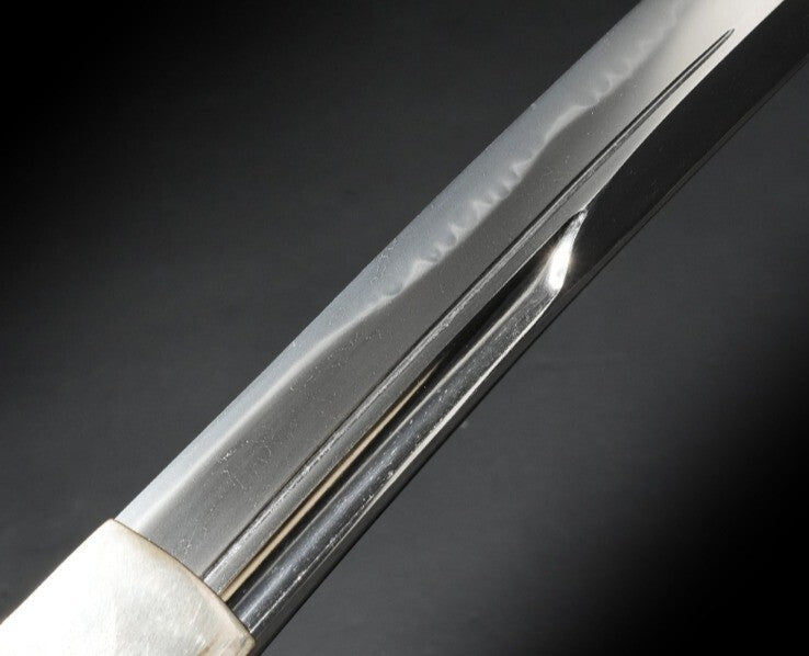 Antique Japanese Wakizashi Inshu Ju Toshitsuna 15.39in Shirasaya NBTHK From JPN13