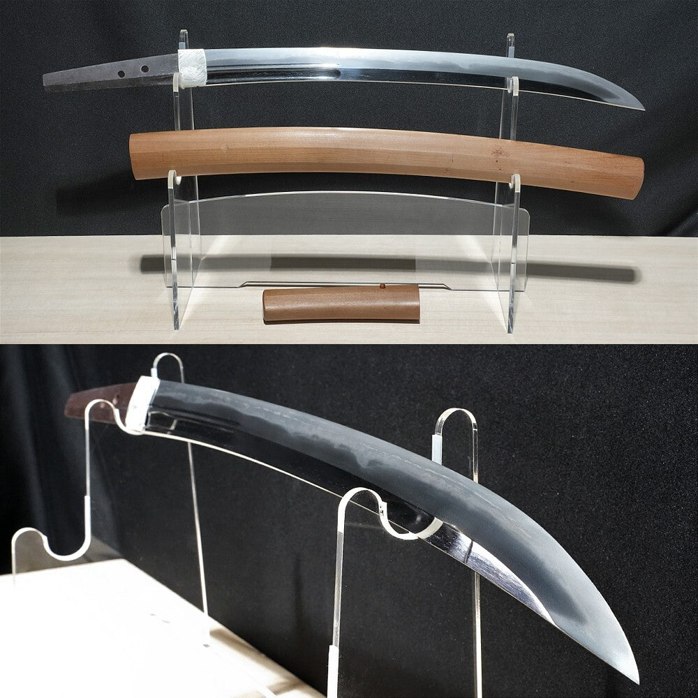 Japanese Sword Antique Unsigned (Kanabou Masatsugu) Wakizashi Shirasaya NBTHK2