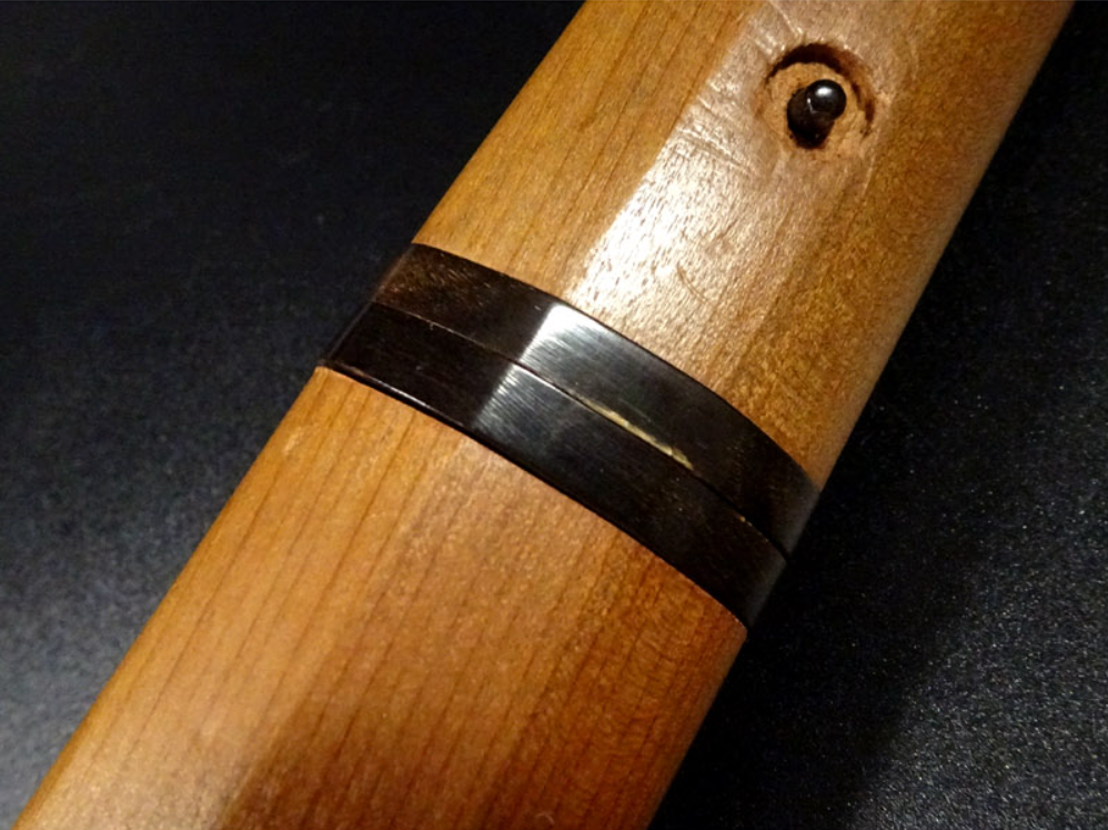 Japanese Samurai Sword Antique Tanto Nobukuni White scabbard mounting 10 in10