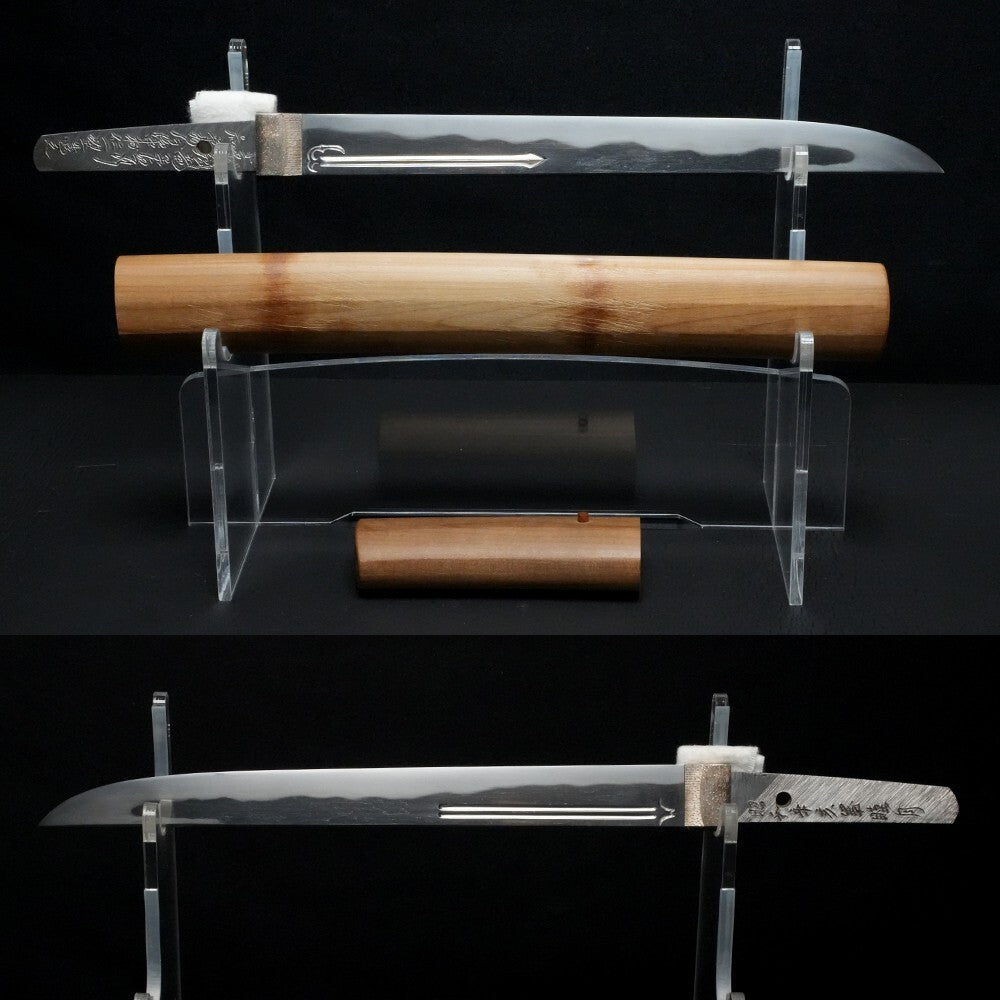 Antique Japanese Tanto Tōshū Sōryūshi Sadayuki Shirasaya 10.31 in from Japan0