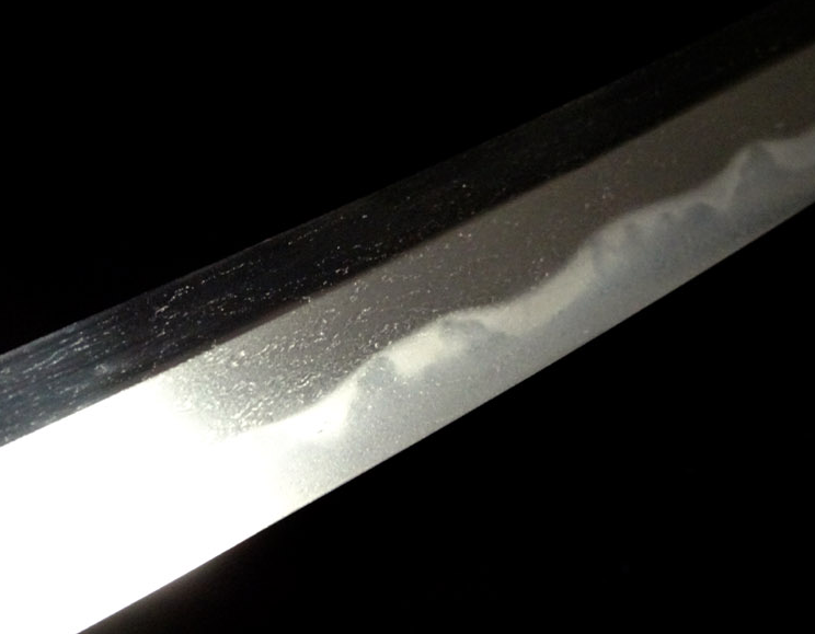Japanese Samurai Sword Antique Shirasaya Wakizashi BishuOsahune Sukenaga14.33in12