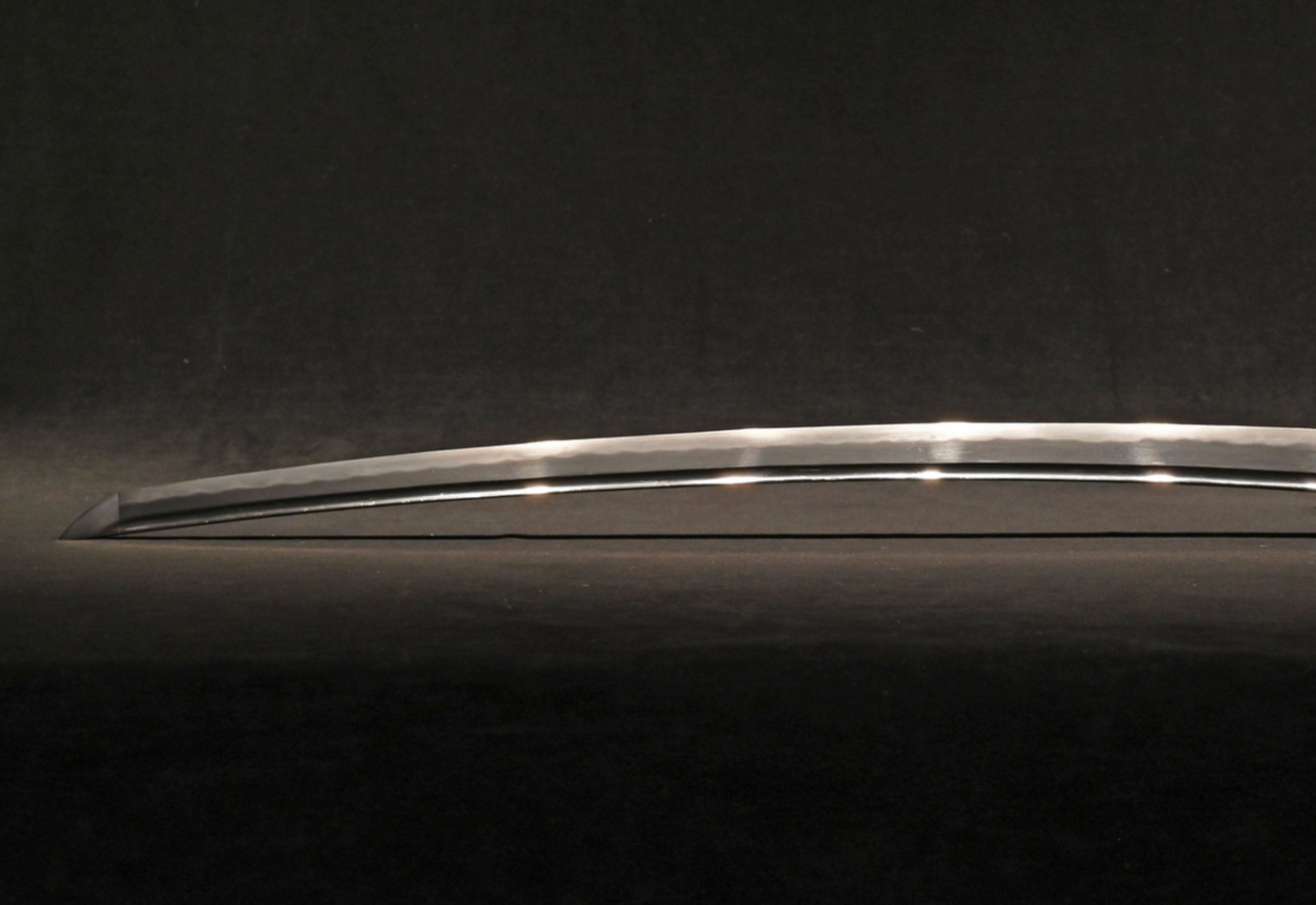 Japanese Sword Antique Unsigned Notare ni gunome hamon Katana Shirasaya 24.88 in15