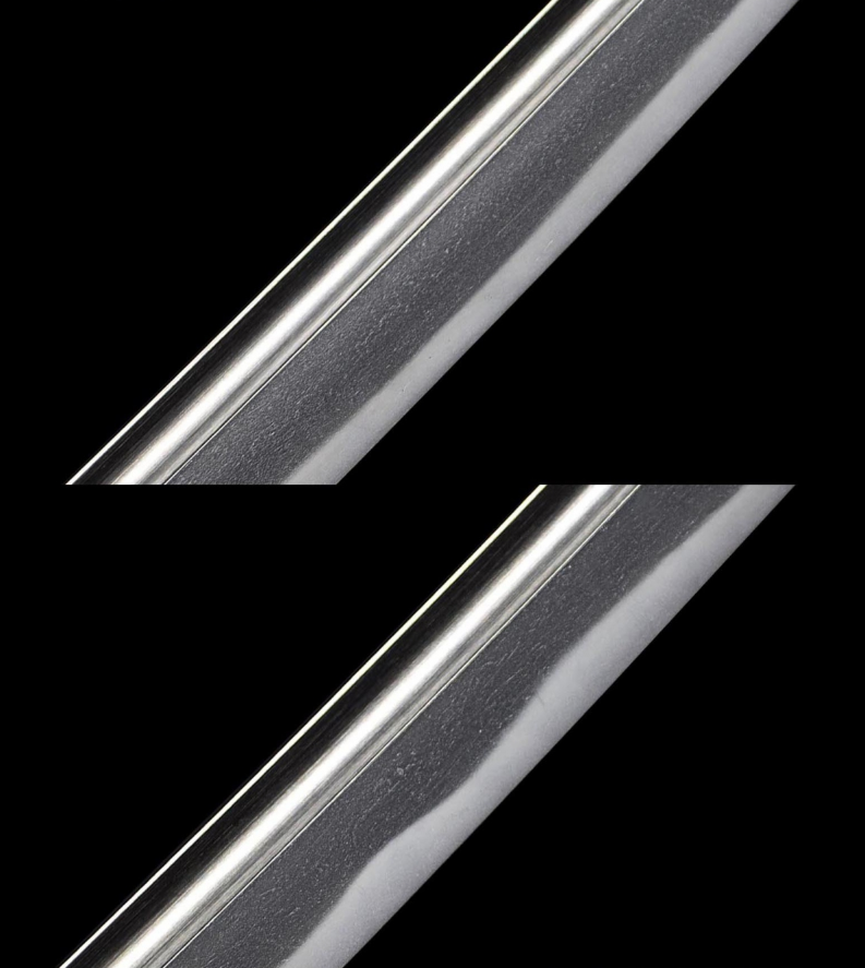 Japanese Antique Sword Katana Koshirae Hizen no kuni Tadayoshi 28.29 in From JPN13