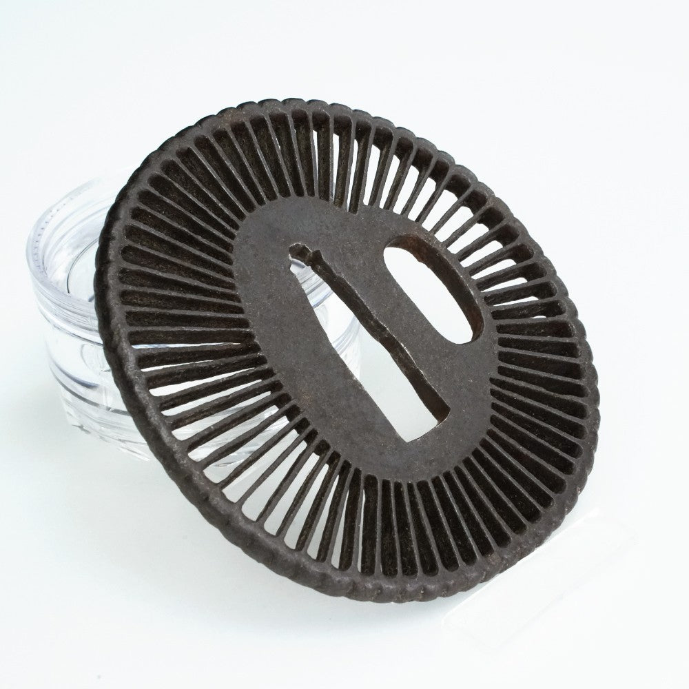 NBTHK Tsuba Japanese Accessory "Saotome" 2.84 in1