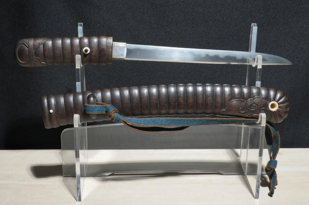 Japanese Sword Antique Nasted Saya "Katsumitsu"  Tanto Koshirae 8.70 in Katana1