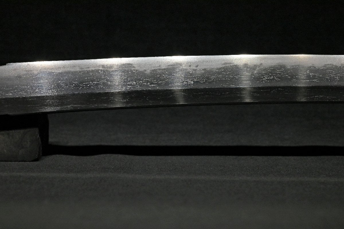 Japanese Sword Antique Katana Shirasaya "Bishū Osafune Norimitsu" 25.78 in5