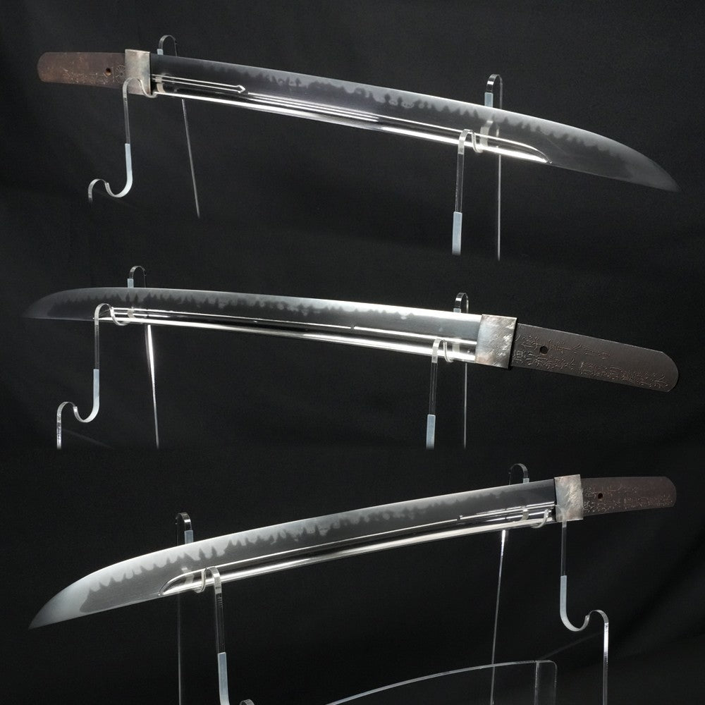 Japanese Katana "Yokoyama Kaga no Suke Sukenaga" 1843 (Chrysanthemum Crest)1