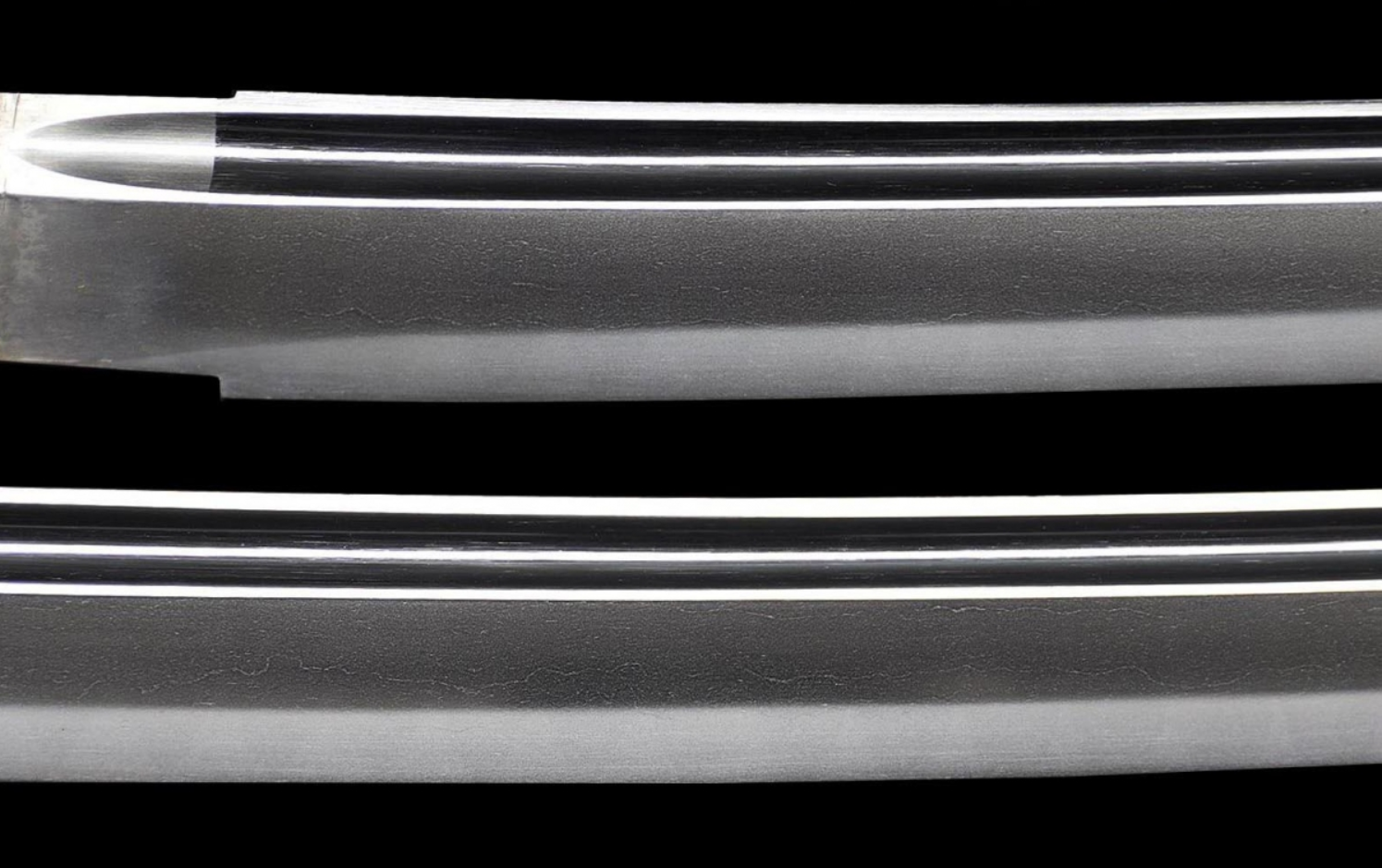 Japanese Sword Antique "Hizenkoku ju Kazuyoshi" Katana Shirasaya 28.62 in10