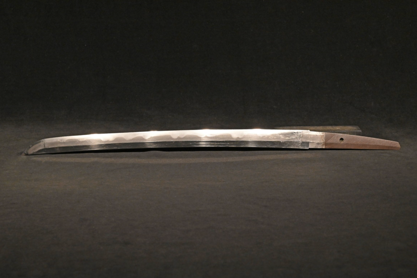 Japanese Sword antique Wakizashi "Tsuda Ōmi no Kami Sukenao" Tōranba 17.51 in13