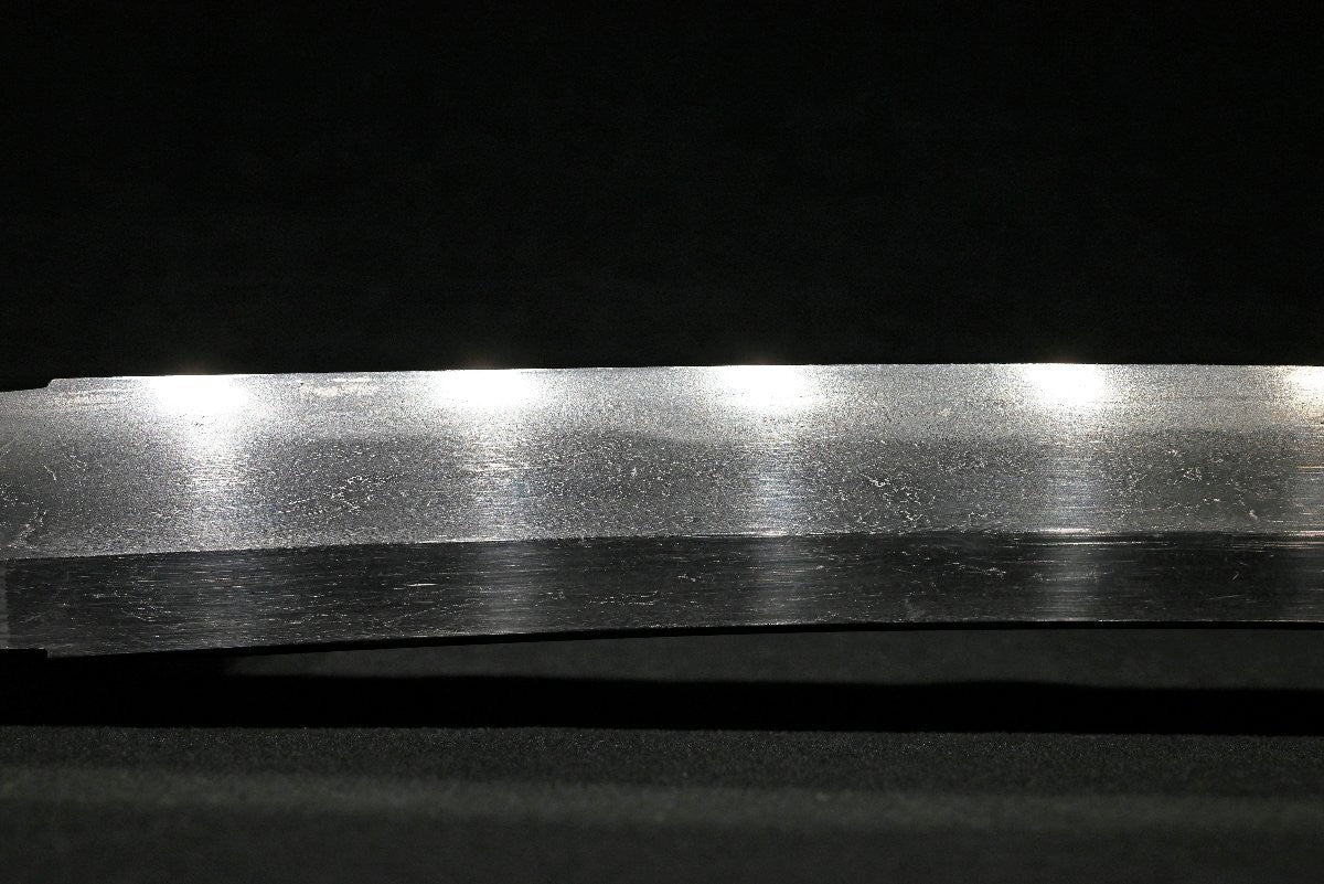 Japanese Sword Antique "Nidai Ten'ichi" Notareba Wakizashi Koshirae 14.33 in6