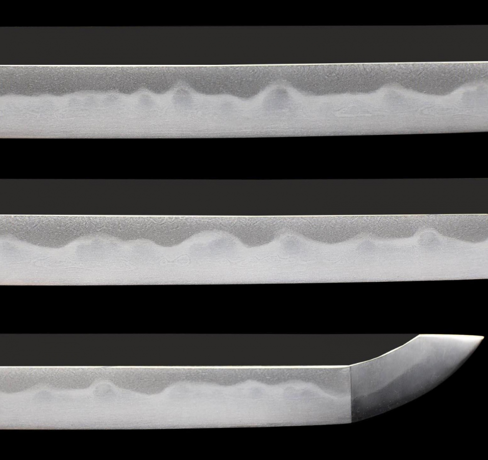 Japanese Sword Katana Kosirae Hōki no kuni Yonago-jū Kobayashi Yoshinaga 28.14in4