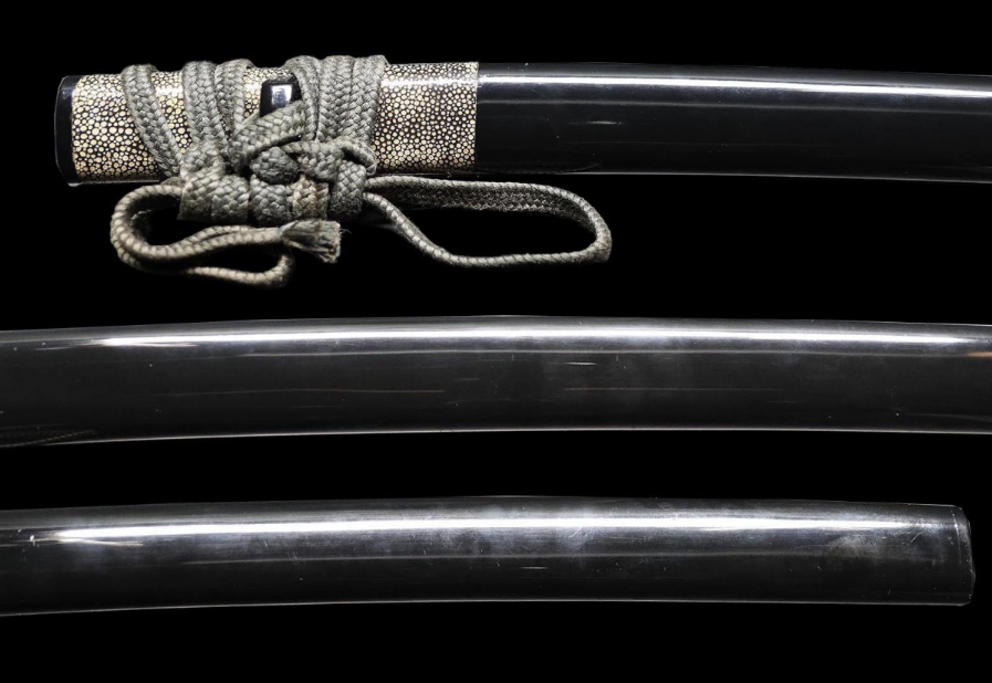 Japanese Sword Antique "Shirō Kunimitsu of Komiya" Katana Shirasaya 28.62 in13