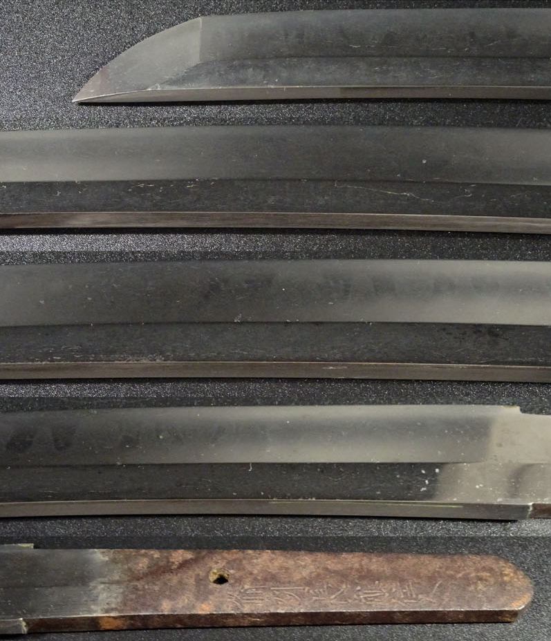 Japanese Sword Wakizashi Koshirae Yokoyama Kōzuke Daijō Fujiwara Sukesada 17.8in3
