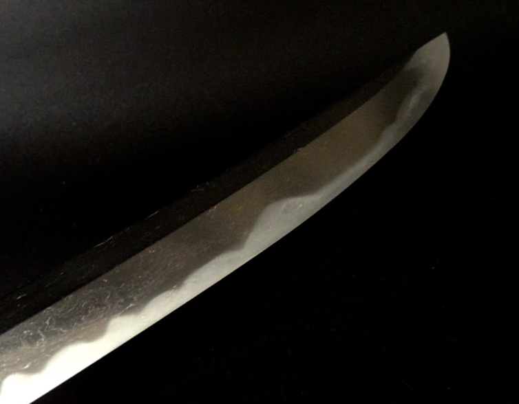 Japanese Samurai Sword Antique Shirasaya Katana"Bishuosafune Nagamitsu" 15.03 in10