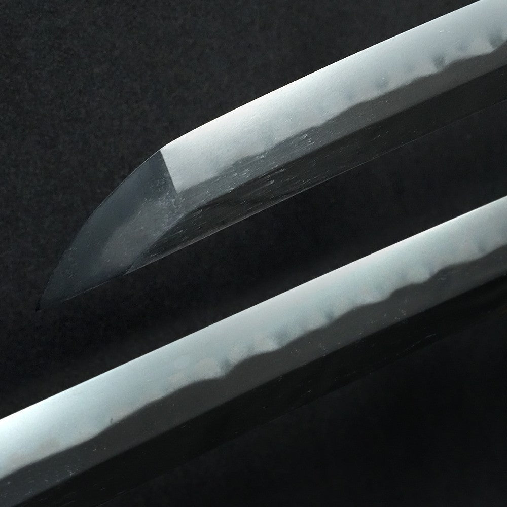 Japanese Antique Katana "Mino-no-kami Fujiwara Toshinaga (Jumyo)" 21.61 in2