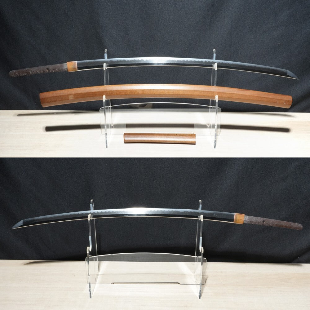 Japanese Antique Katana "Maeda Tetsuryusai Sukehisa" Shirasaya 1856 Dated NBTHK1