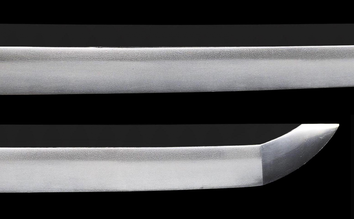 Japanese Wakizashi "Chikushu Yanagawa Jyu Yashiro Kunihiro" Antique Katana Edo15