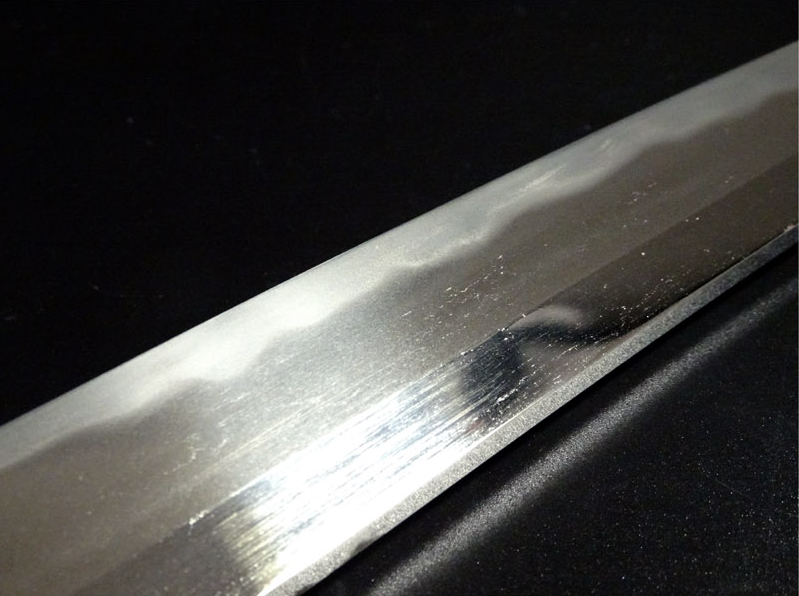 Japanese Sword Antique Echizennokami Sukehiro Wakizashi Shirasaya 18.66in Katana5