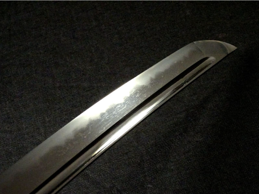 Japanese Sword Katana Koshirae Sirasaya Bishū Osafune Katsumitsu 26.37 in8