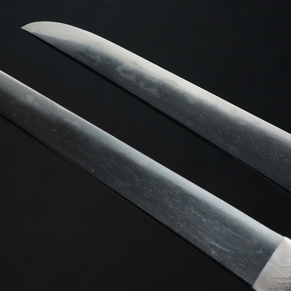 Japanese Sword Antique "Hiromitsu" Tanto Shirasaya 7.75 in From Japan NBTHK8