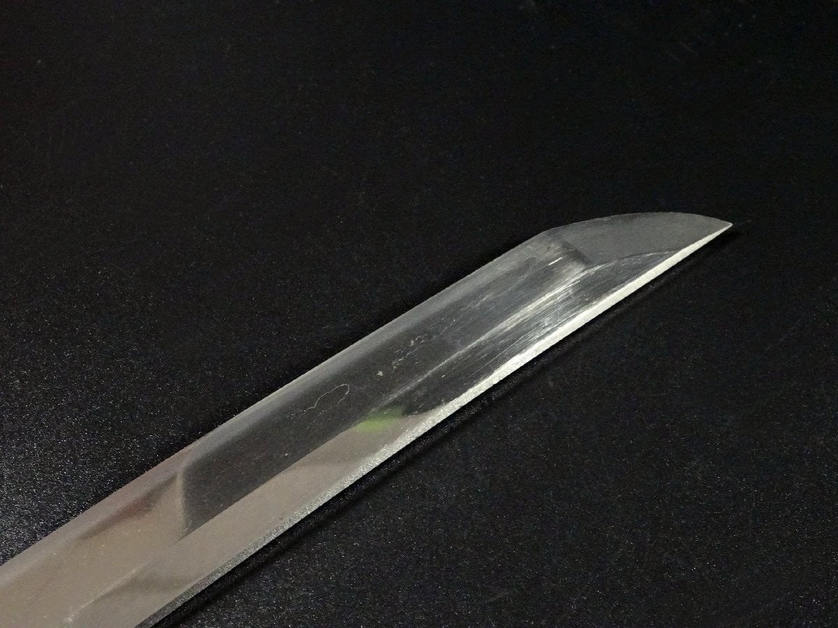Japanese Antique Sword Wakizashi Koshirae Nōshū Seki (以下切）18.30 in From Japan4