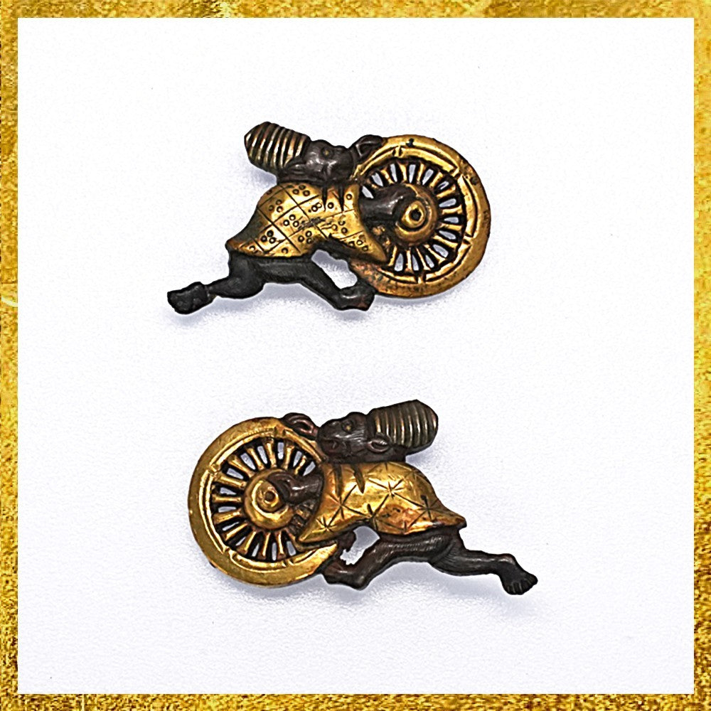 Menuki Japanese Accessory "Goheimonkey" 1.03 in0