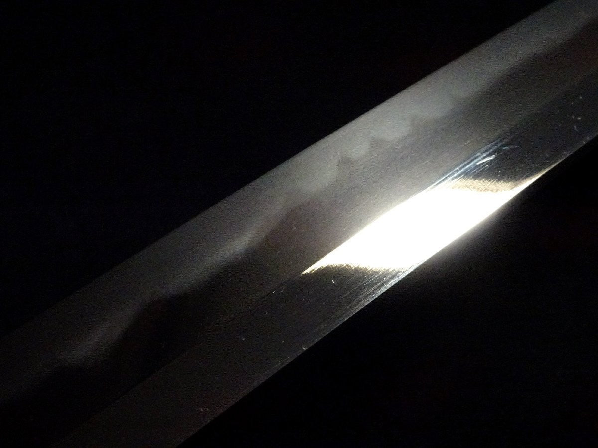 Japanese Sword Katana Showa-era Fujiwara Kanefusa of Noshu Seki 30.5in Shirasaya3