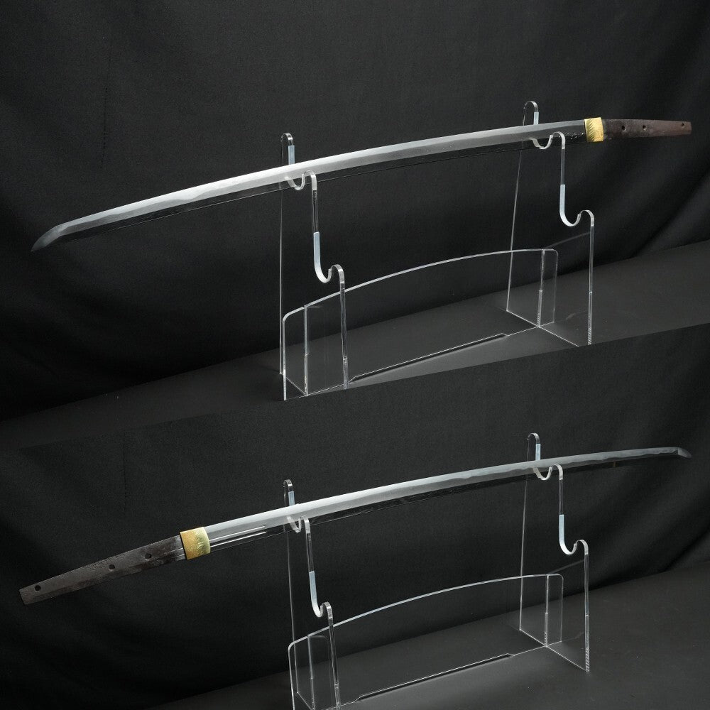 Japanese Sword Antique Unsigned (Omiya Morikage) Katana Shirasaya 27.63 in4