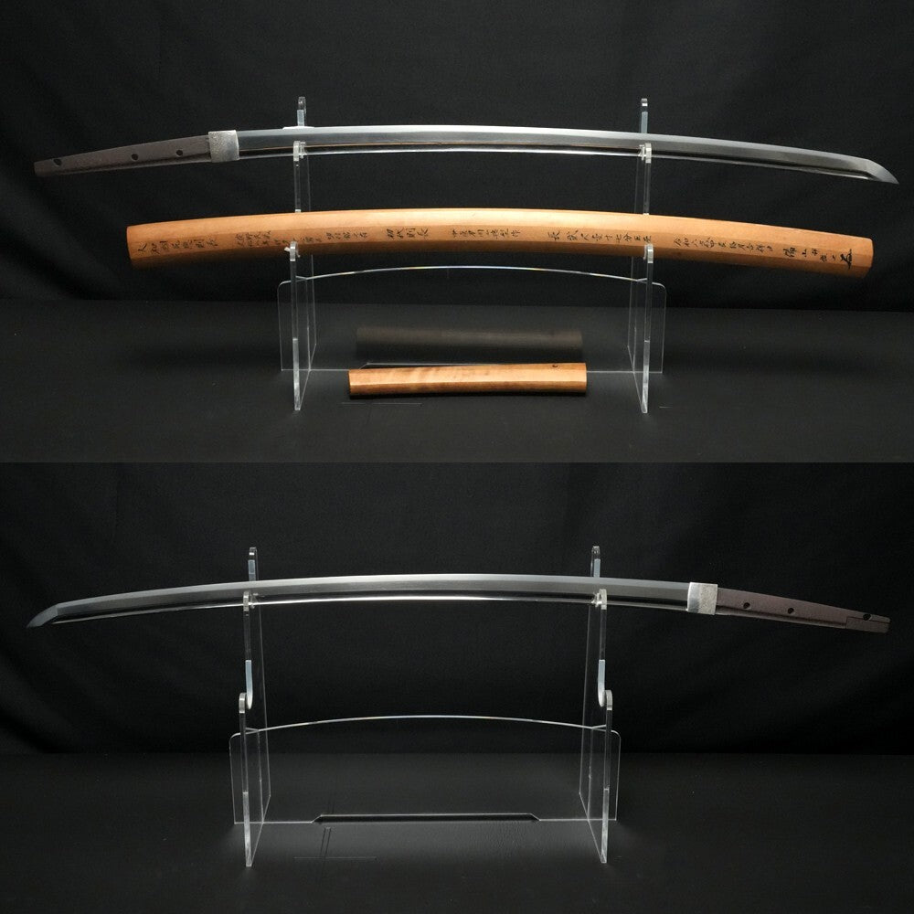 Antique Katana Shirasaya "Yamato Shikkake Toshino Ujikura" 25.94 in from Japan1