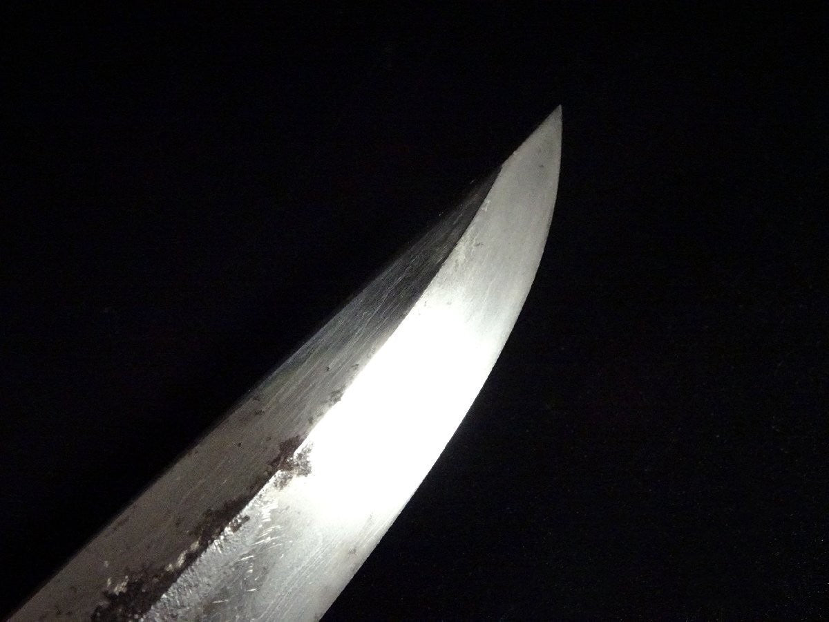 Japanese Sword Antique "Hizenkoku Ju Tadanori" Tanto Koshirae 8.26 in From Japan7