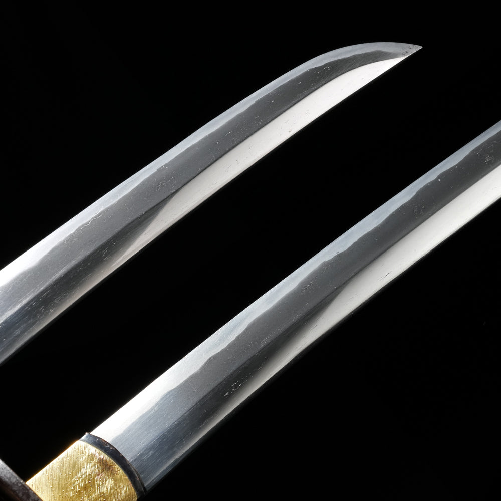 Japanese Sword Antique Wakizashi Koshirae 長光 Nagamitsu 17.2 in From Japan Katana